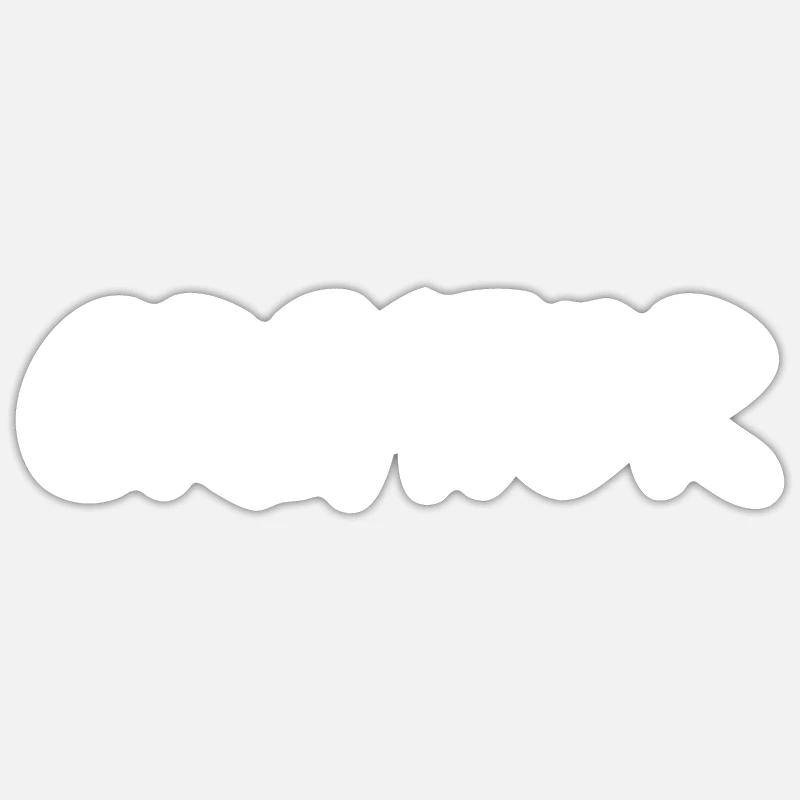 Creator - Sticker taille S (10 x 10 cm) - blanc mat