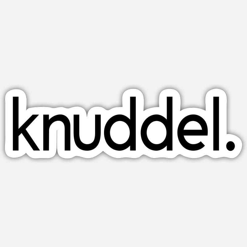 Knuddel Sticker Größe S (10 x 10 cm)