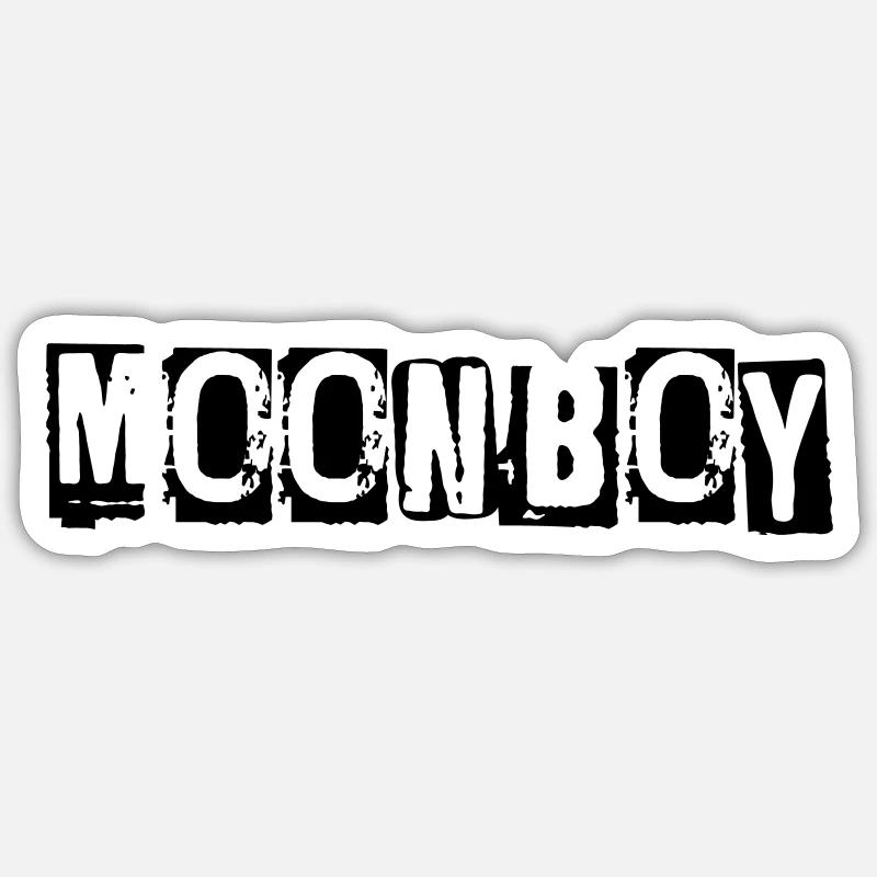Moonboy | Crypto Sticker Größe S (10 x 10 cm)