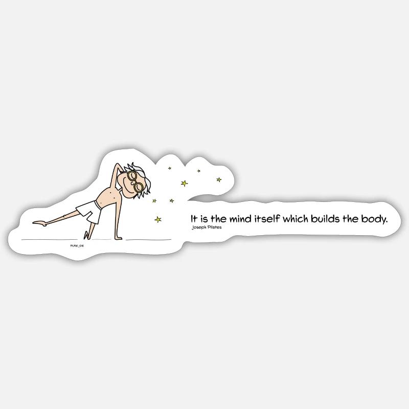 L’ - Sticker taille S (10 x 10 cm) - blanc mat