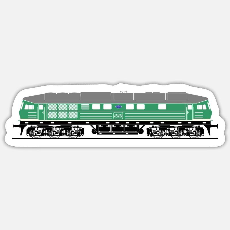 BR 130 côté vert IC inter inter intercity Wismut Sticker taille S (10 x 10 cm)