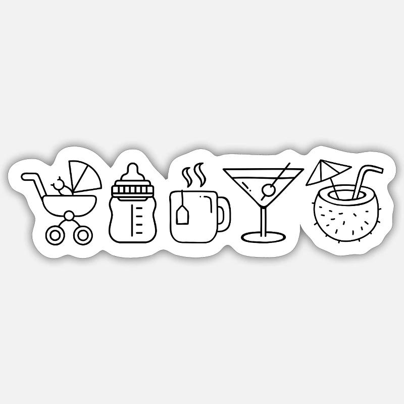 Sticker size S (10 x 10 cm) - 