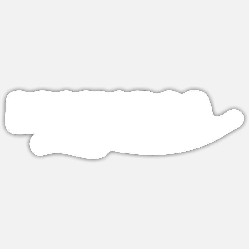 First name leonora - Sticker size S (10 x 10 cm) - white matte