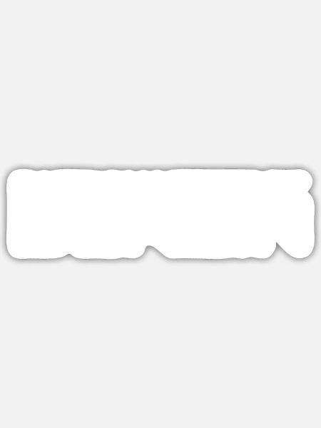 Partyhauptstadt Berlin - Weiss - Sticker Größe S (10 x 10 cm) - Mattweiß