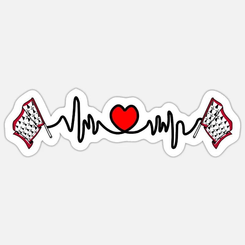 Sticker Größe S (10 x 10 cm) - 