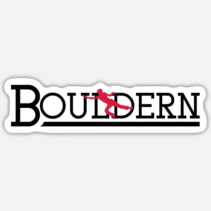 bouldering Sticker size S (10 x 10 cm)