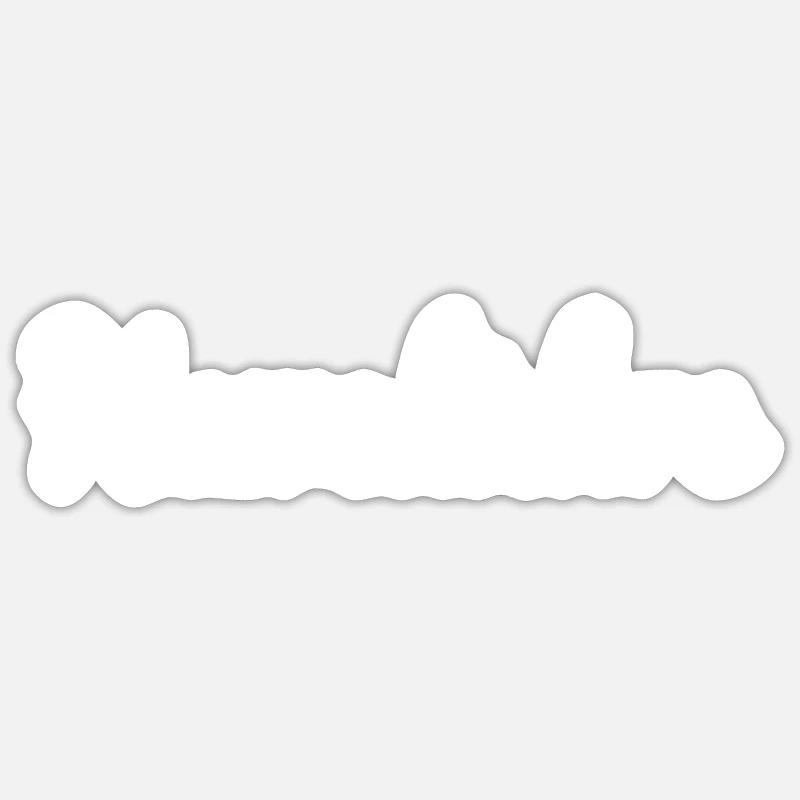 Hawediehre - Bavarian welcome dialect - Sticker size S (10 x 10 cm) - white matte