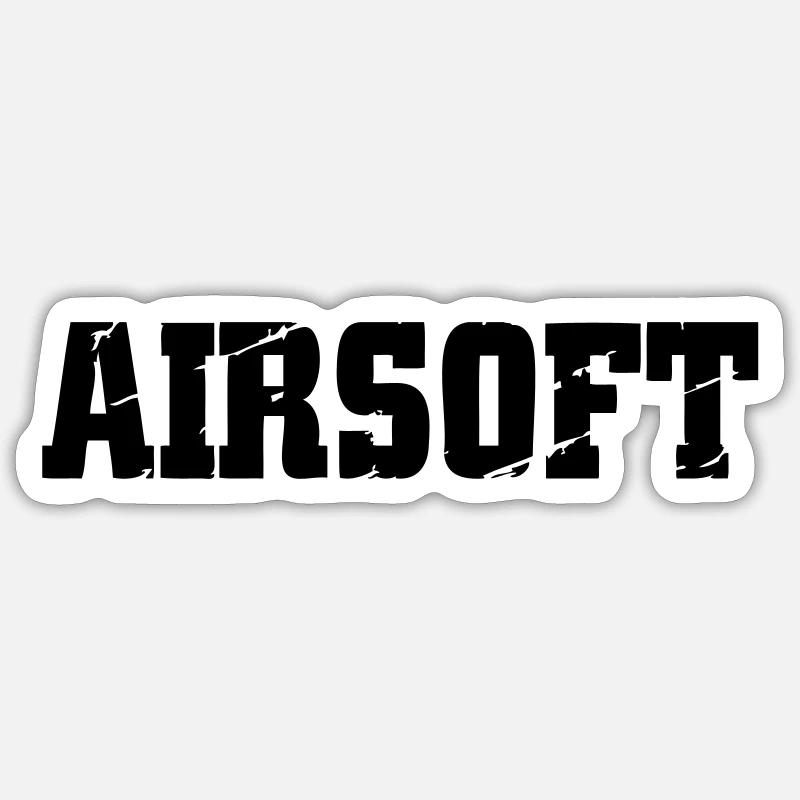 Airsoft Sticker size S (10 x 10 cm)