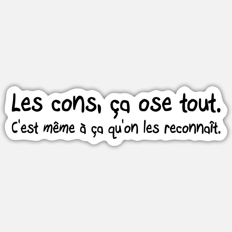 Sticker taille S (10 x 10 cm) - 