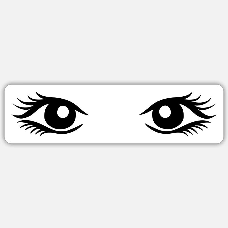 Augen Sticker Größe S (10 x 10 cm)