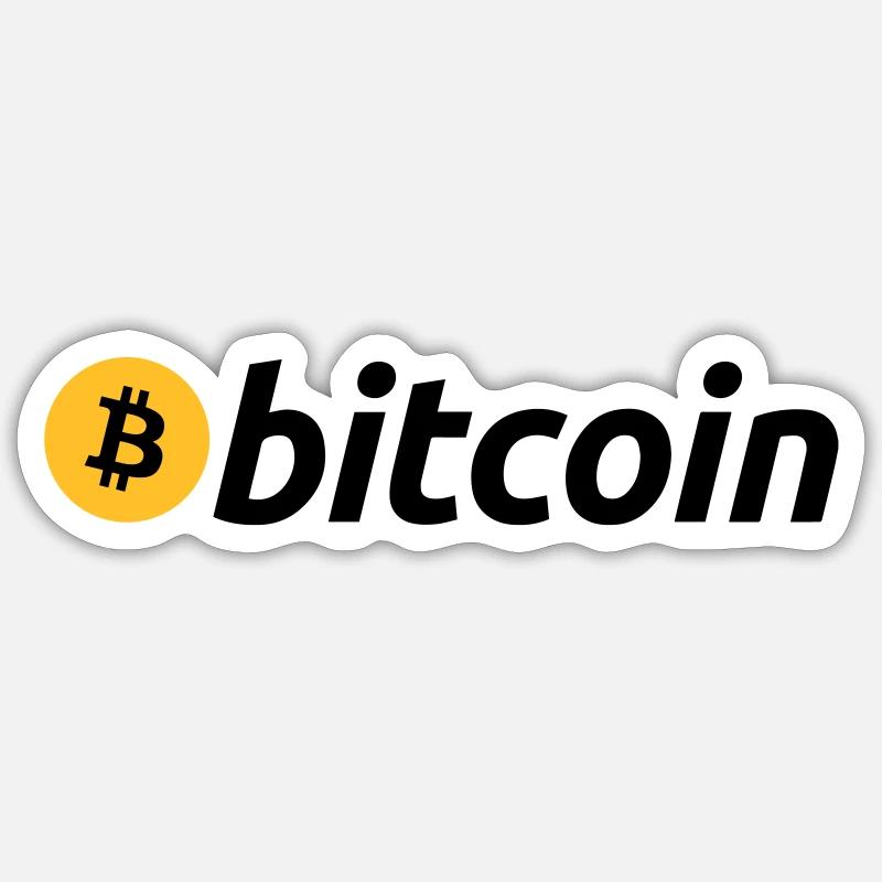 Bitcoin Maximalist - Sticker Größe S (10 x 10 cm) - Mattweiß