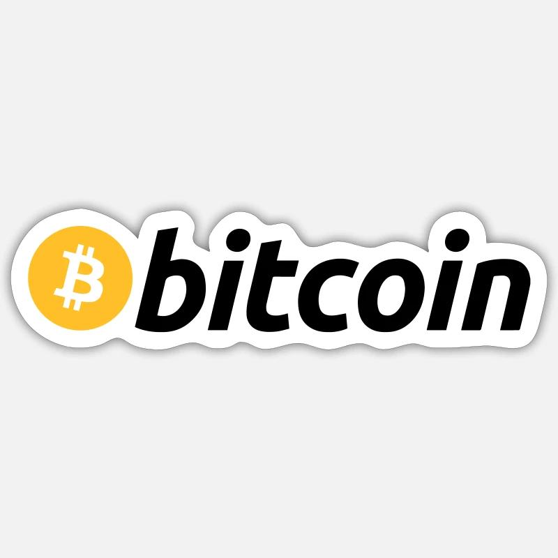 Bitcoin Maximaliste Sticker taille S (10 x 10 cm)