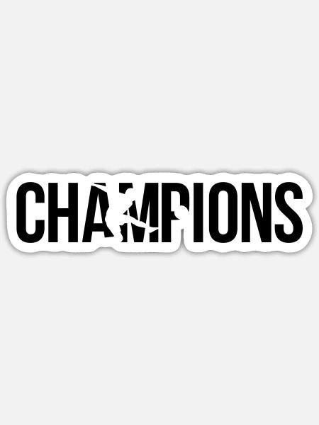  - Sticker size S (10 x 10 cm) - white matte