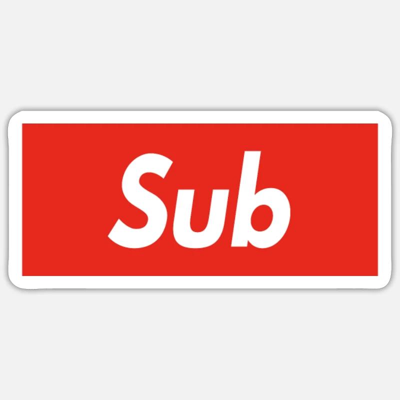 Sticker size S (10 x 10 cm) - 