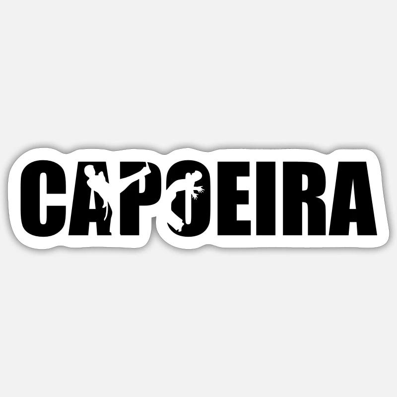 Capoeira Sticker size S (10 x 10 cm)