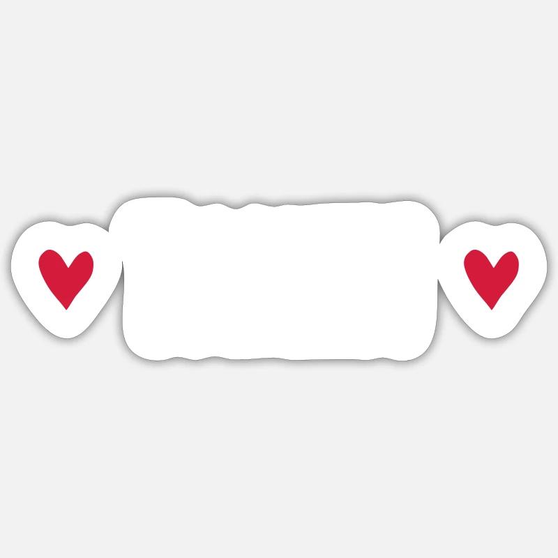 vergeben2 - Sticker Größe S (10 x 10 cm) - Mattweiß