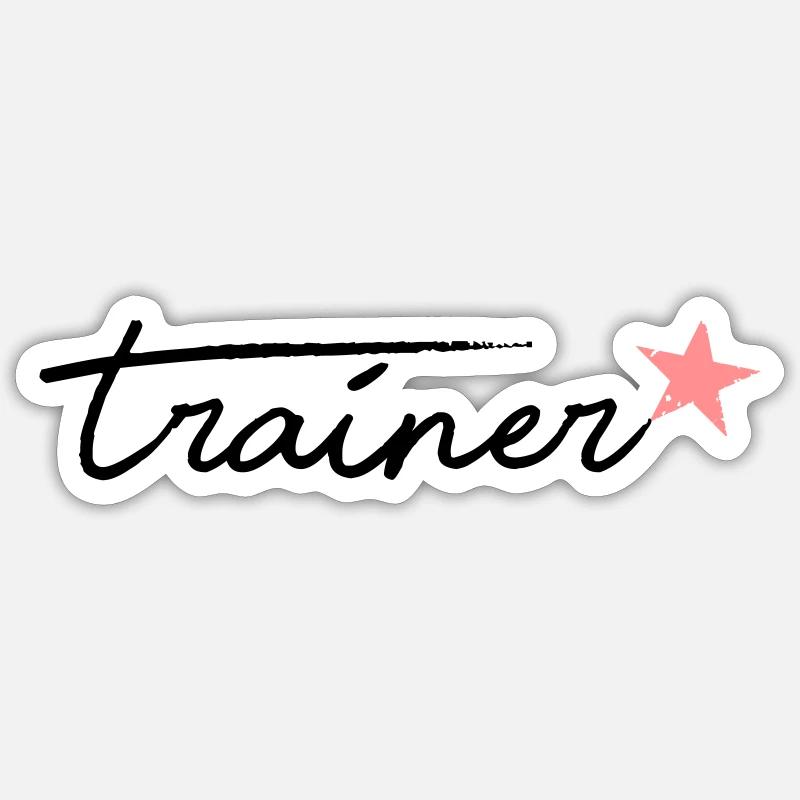 coach Sticker size S (10 x 10 cm)