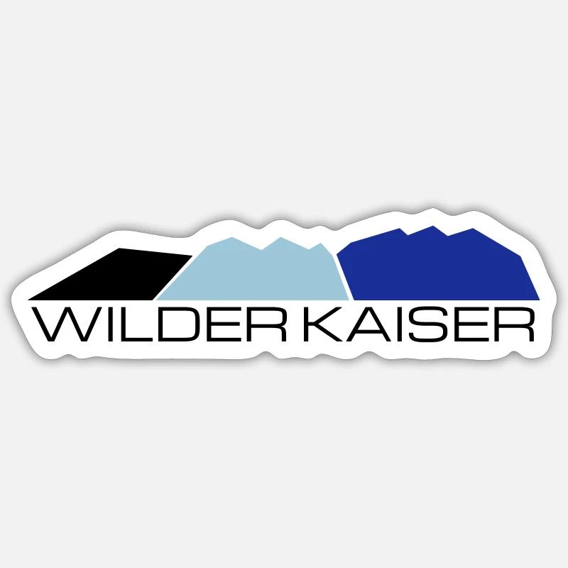 Wilder Kaiser Sticker Größe S (10 x 10 cm)