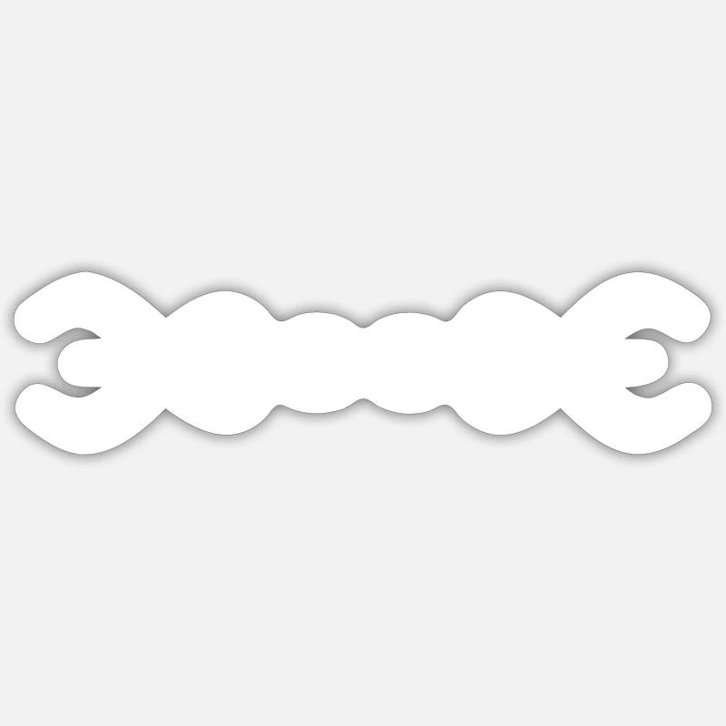 Vector Logo Circles Lines Arcs Sticker size S (10 x 10 cm)