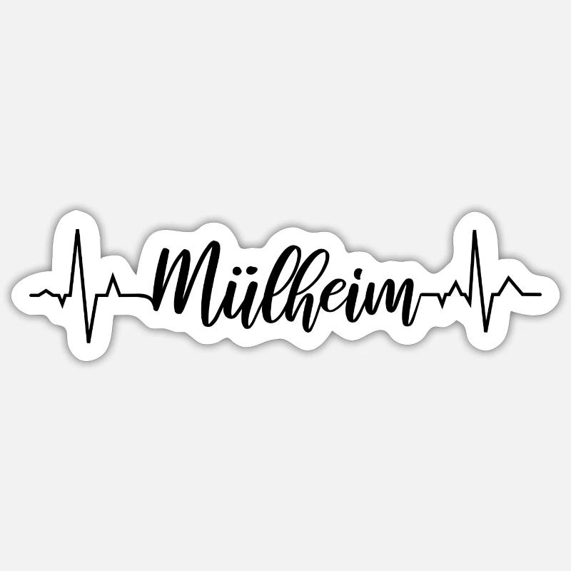 ECG Mülheim Sticker size S (10 x 10 cm)