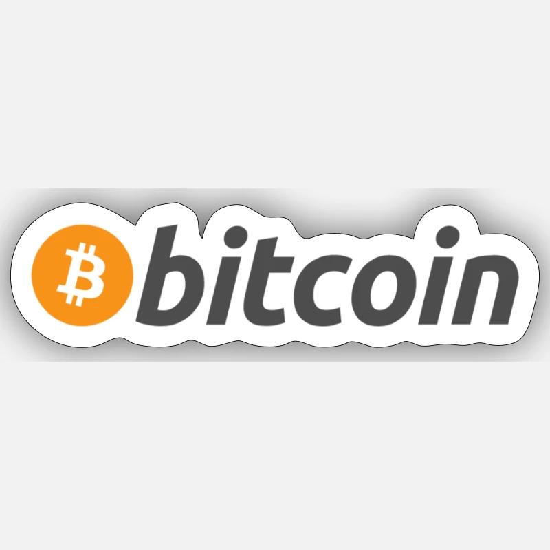 Le Bitcoin Sticker taille S (10 x 10 cm)