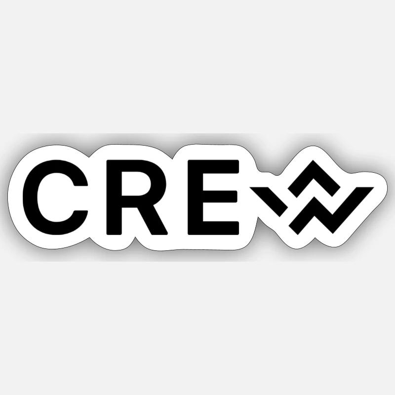 Crew Sticker size S (10 x 10 cm)