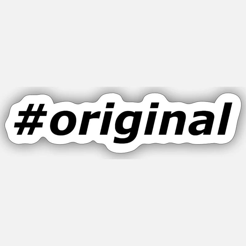 #original - Sticker size S (10 x 10 cm) - white matte