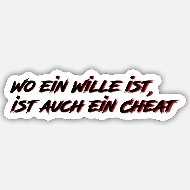 Sticker Größe S (10 x 10 cm) - 