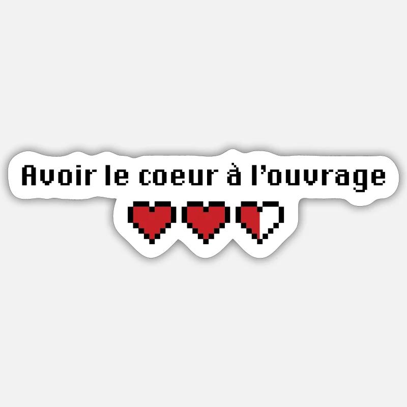 Sticker taille S (10 x 10 cm) - 