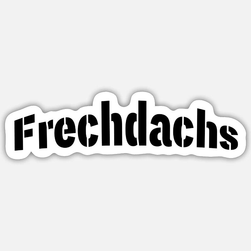 Frechdachs Sticker Größe S (10 x 10 cm)