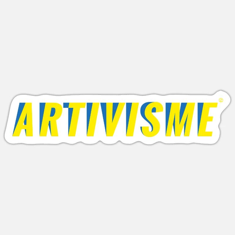 Artivisme Sci-fi Sticker taille S (10 x 10 cm)