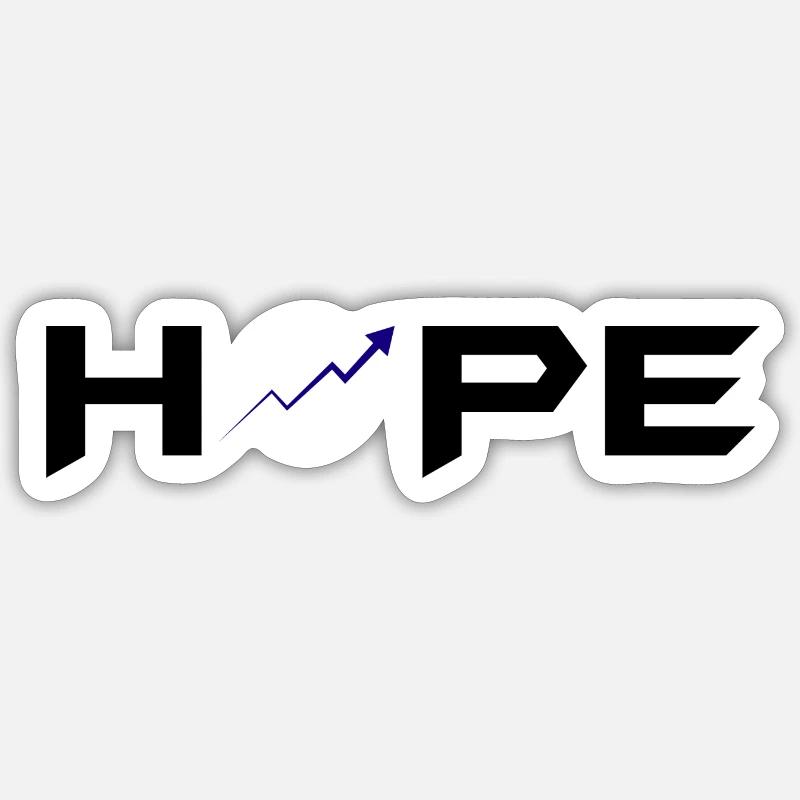 Bitcoin Trading Crypto Stocks - Sticker size S (10 x 10 cm) - white matte