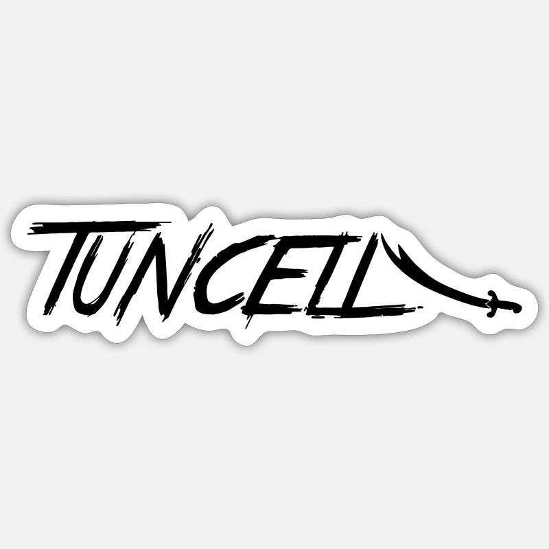 Tunceli Alevi - Sticker taille S (10 x 10 cm) - blanc mat