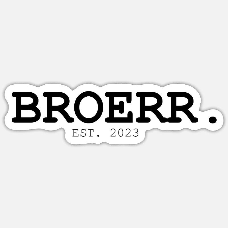 Broerr : Hôtels - Sticker taille S (10 x 10 cm) - blanc mat