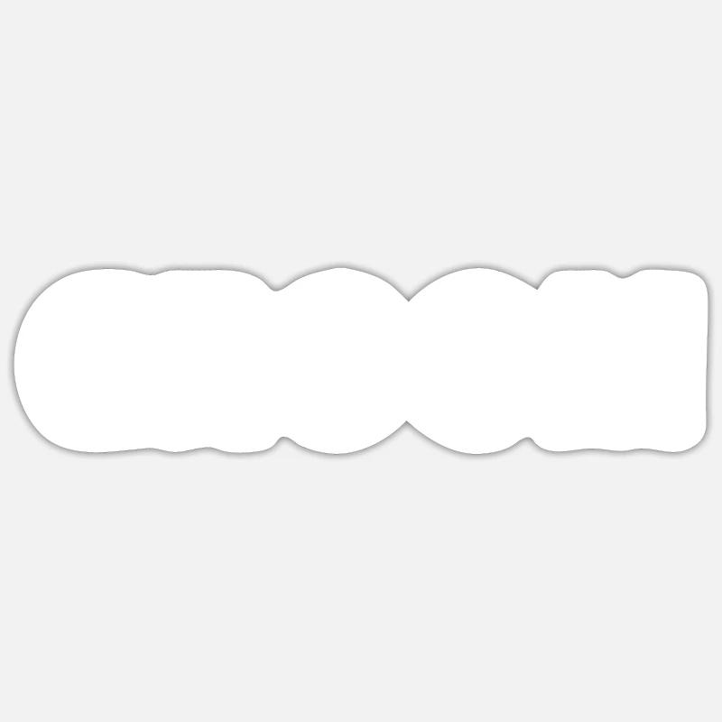Groom - Sticker size S (10 x 10 cm) - white matte