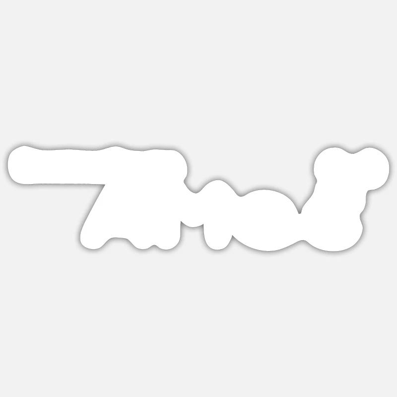 Widder Sticker Größe S (10 x 10 cm)