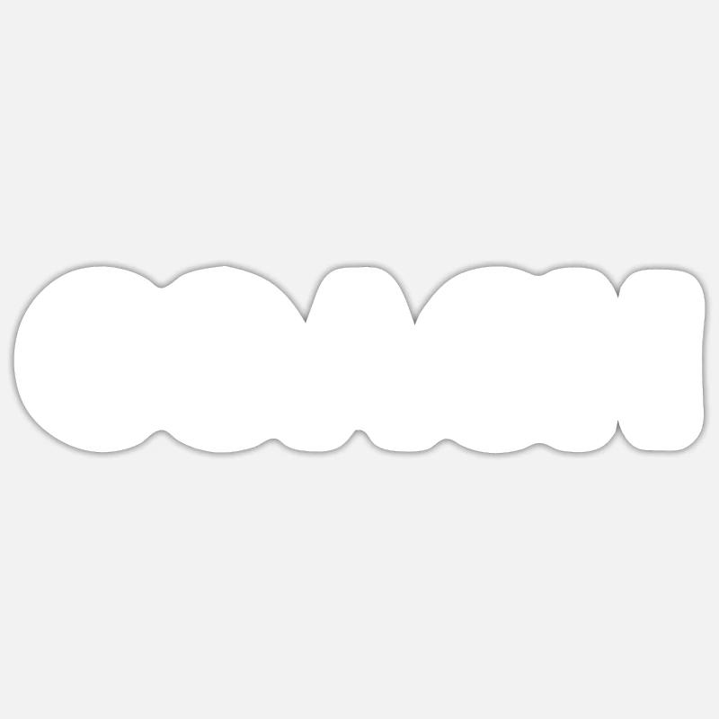 Coach - Sticker size S (10 x 10 cm) - white matte