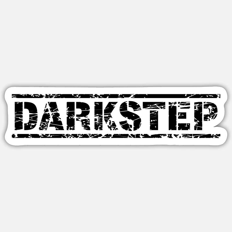 Darkstep Sticker size S (10 x 10 cm)