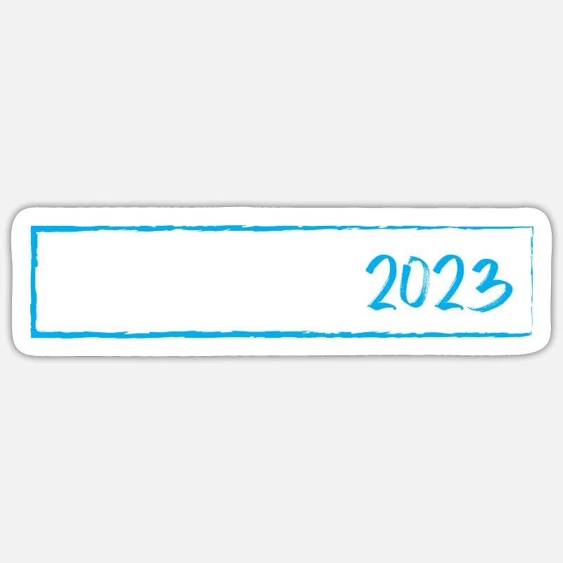 Cancun 2023 - Sticker Größe S (10 x 10 cm) - Mattweiß