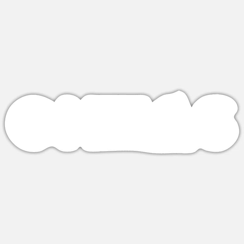 Chess Chess Chess Pieces - Sticker size S (10 x 10 cm) - white matte