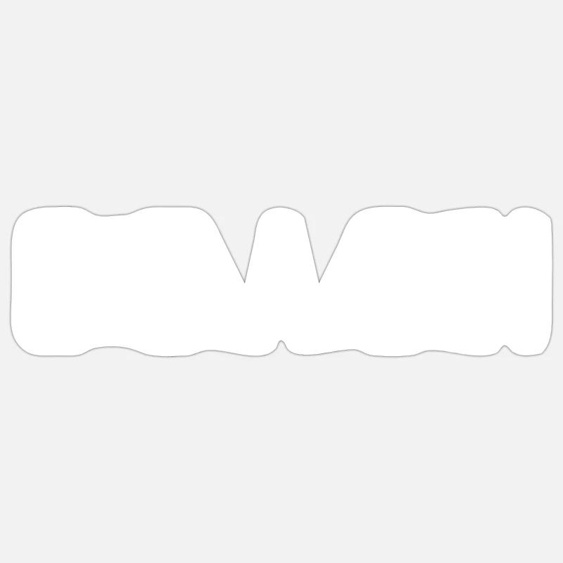 Coach - Sticker taille S (10 x 10 cm) - blanc mat