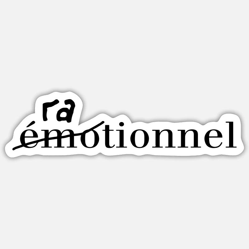 Emmotionnel Sticker taille S (10 x 10 cm)