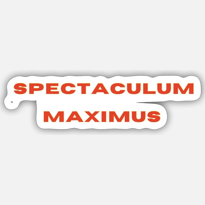 Spectaculum Maximus - Sticker size S (10 x 10 cm) - white matte