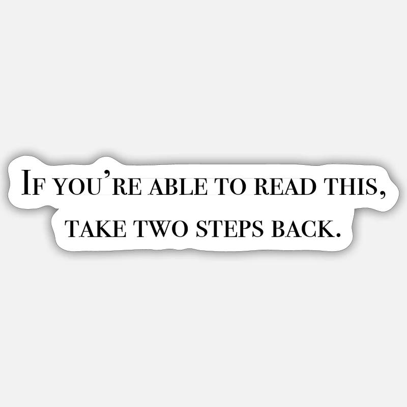 Sticker taille S (10 x 10 cm) - 