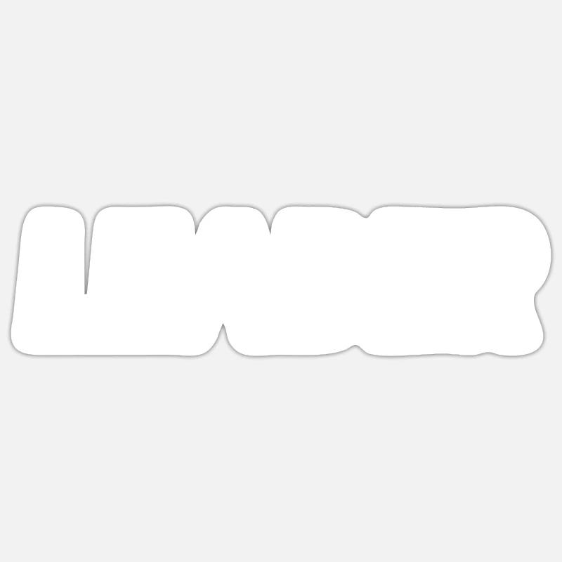 Leader - Sticker Größe S (10 x 10 cm) - Mattweiß