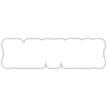 Nom - Rayan - Sticker taille S (10 x 10 cm) - blanc mat - Devant