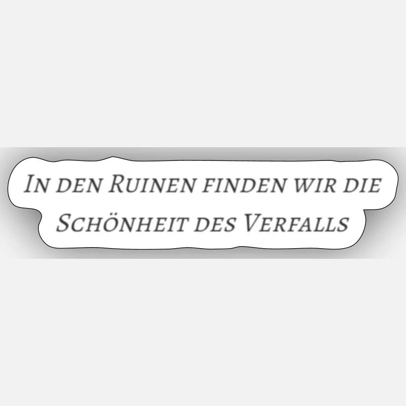 Sticker Größe S (10 x 10 cm) - 