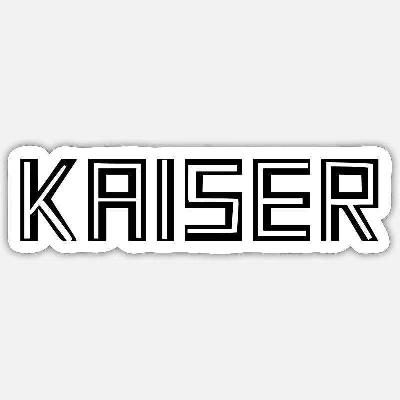 KAISER Sticker Größe S (10 x 10 cm)