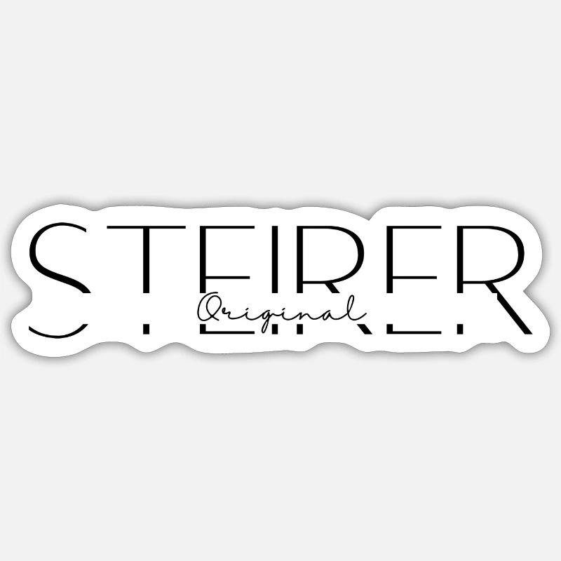 Original Styrian Sticker size S (10 x 10 cm)