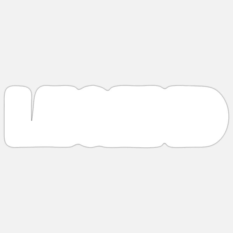 Legend - Sticker Größe S (10 x 10 cm) - Mattweiß